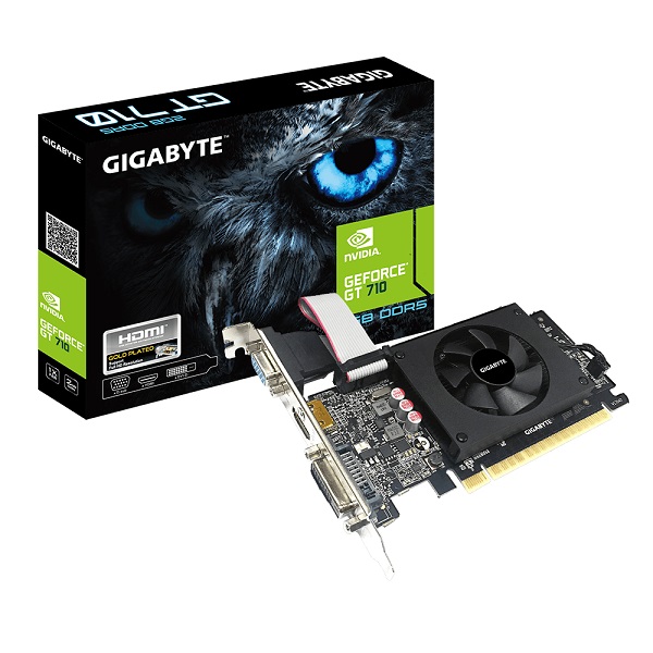 Gigabyte GF N710, 2GB DDR5, HDMI, DVI, VGA-0