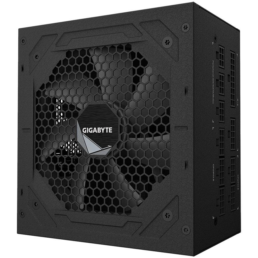 GIGABYTE UD850GM Ultra Durable Power Supply 850W, Modular, 80 PLUS Gold, Japanese capacitors, 120mm smart control fan, EU plug-1