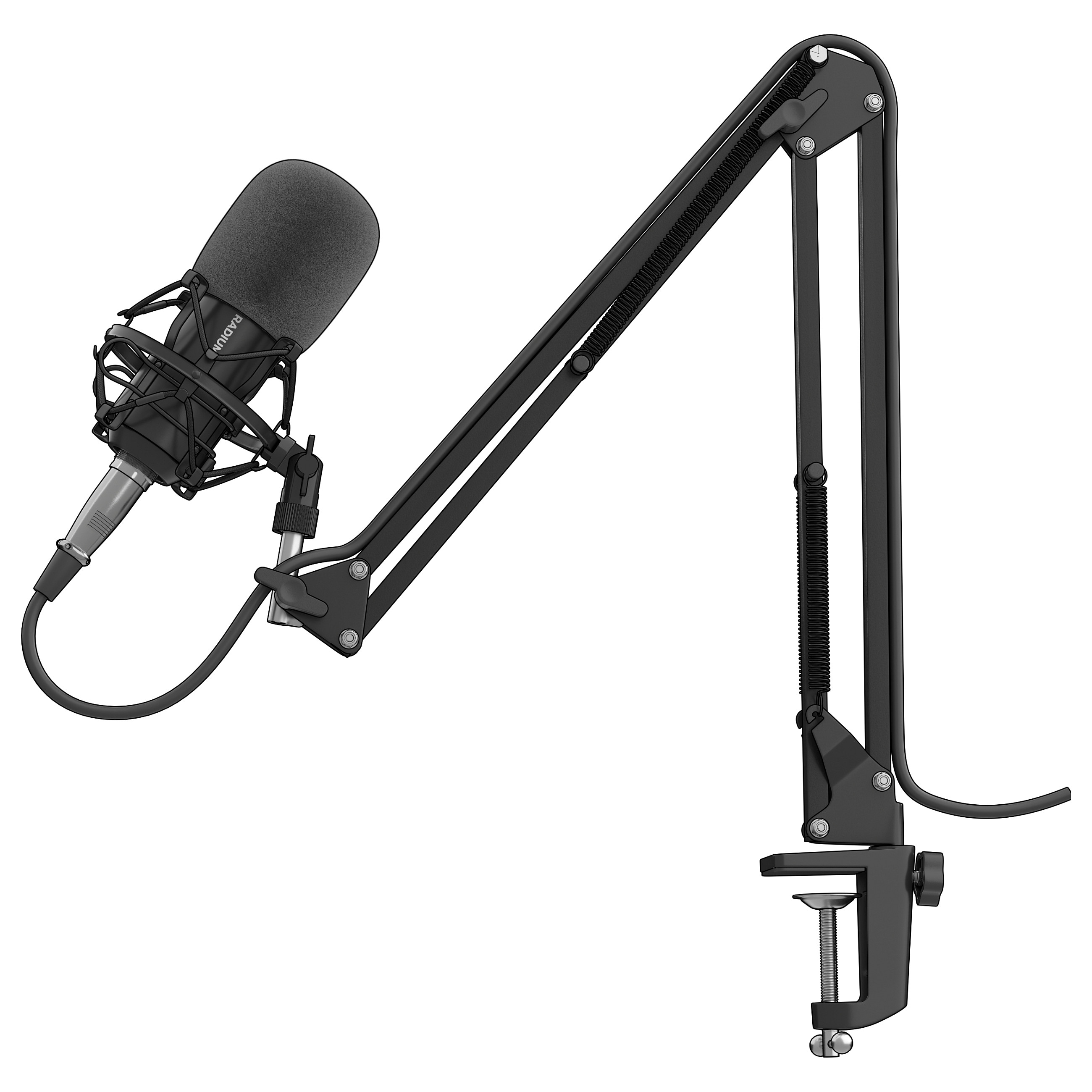 Genesis Radium 300 XLR, mikrofon-1