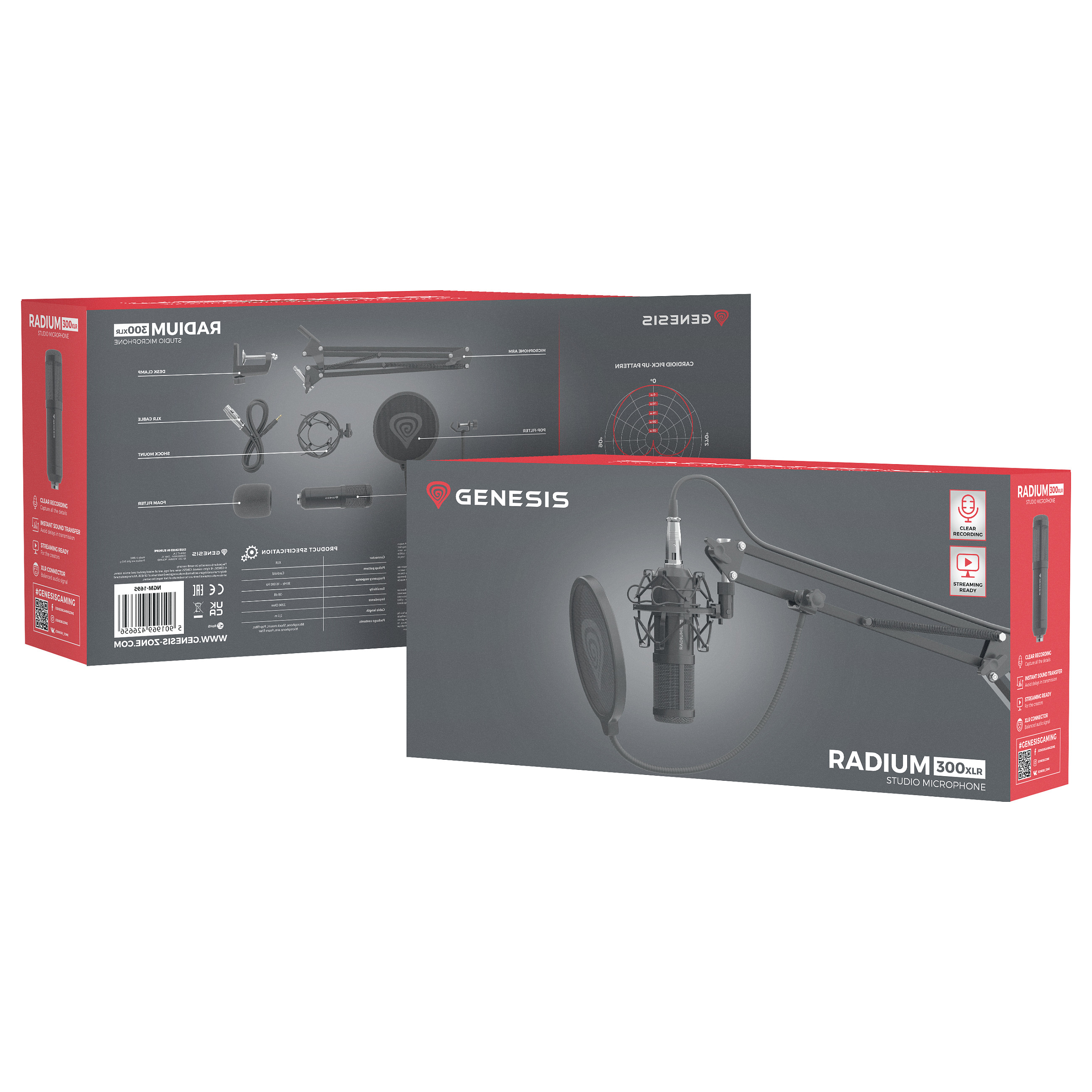 Genesis Radium 300 XLR, mikrofon-5