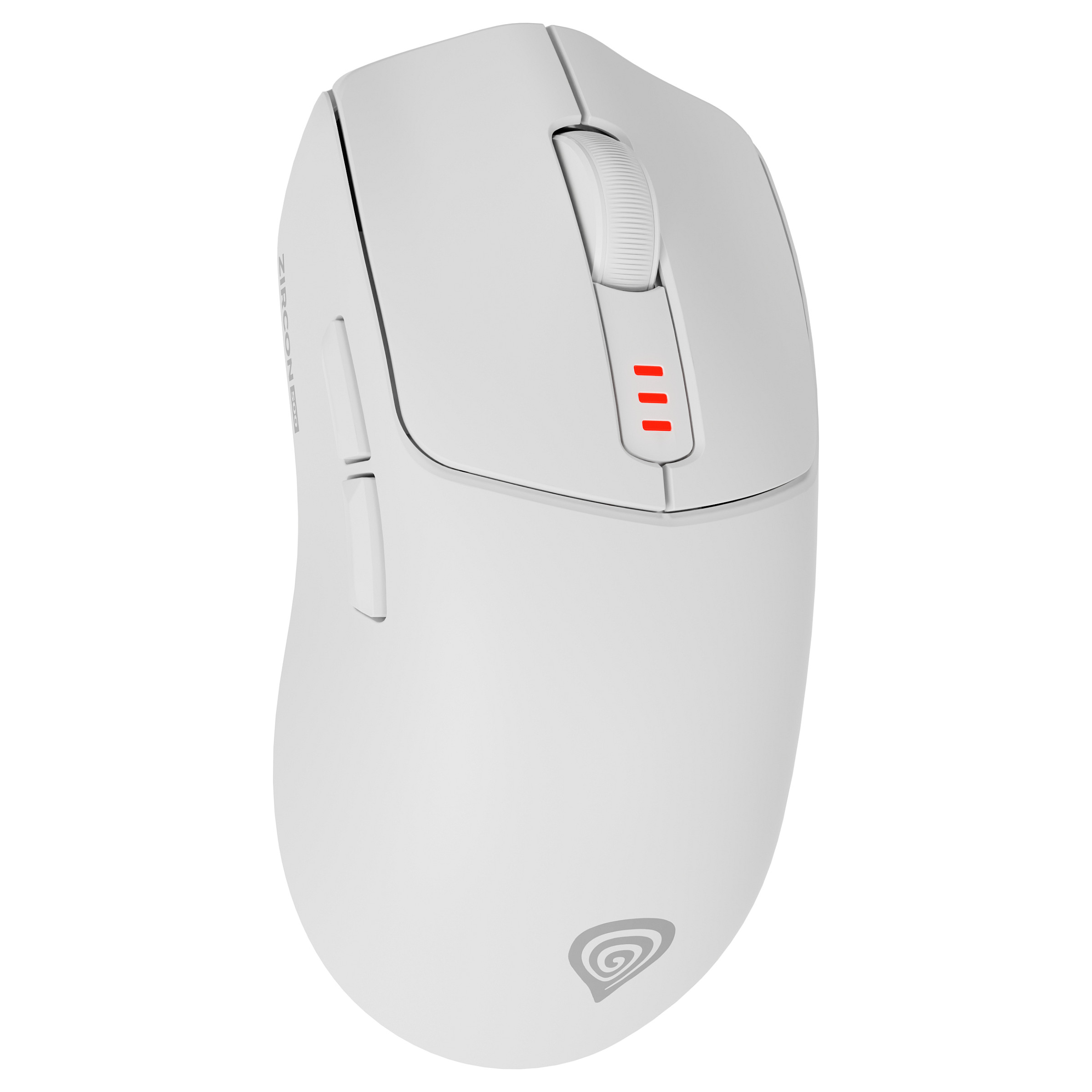 Gaming miš GENESIS Zircon 500 (bežični, 10000 DPI, 6 tipki, Bluetooth, bijeli)-1