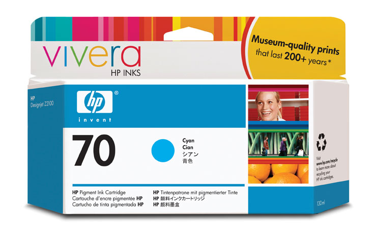 C9452A HP tinta, No.70, plava