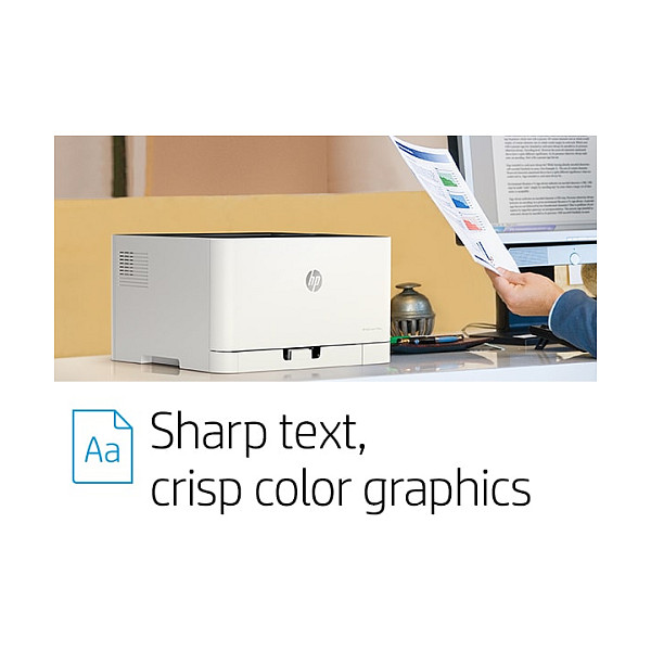 Printer HP Color Laser 150nw Printer, 4ZB95A-22