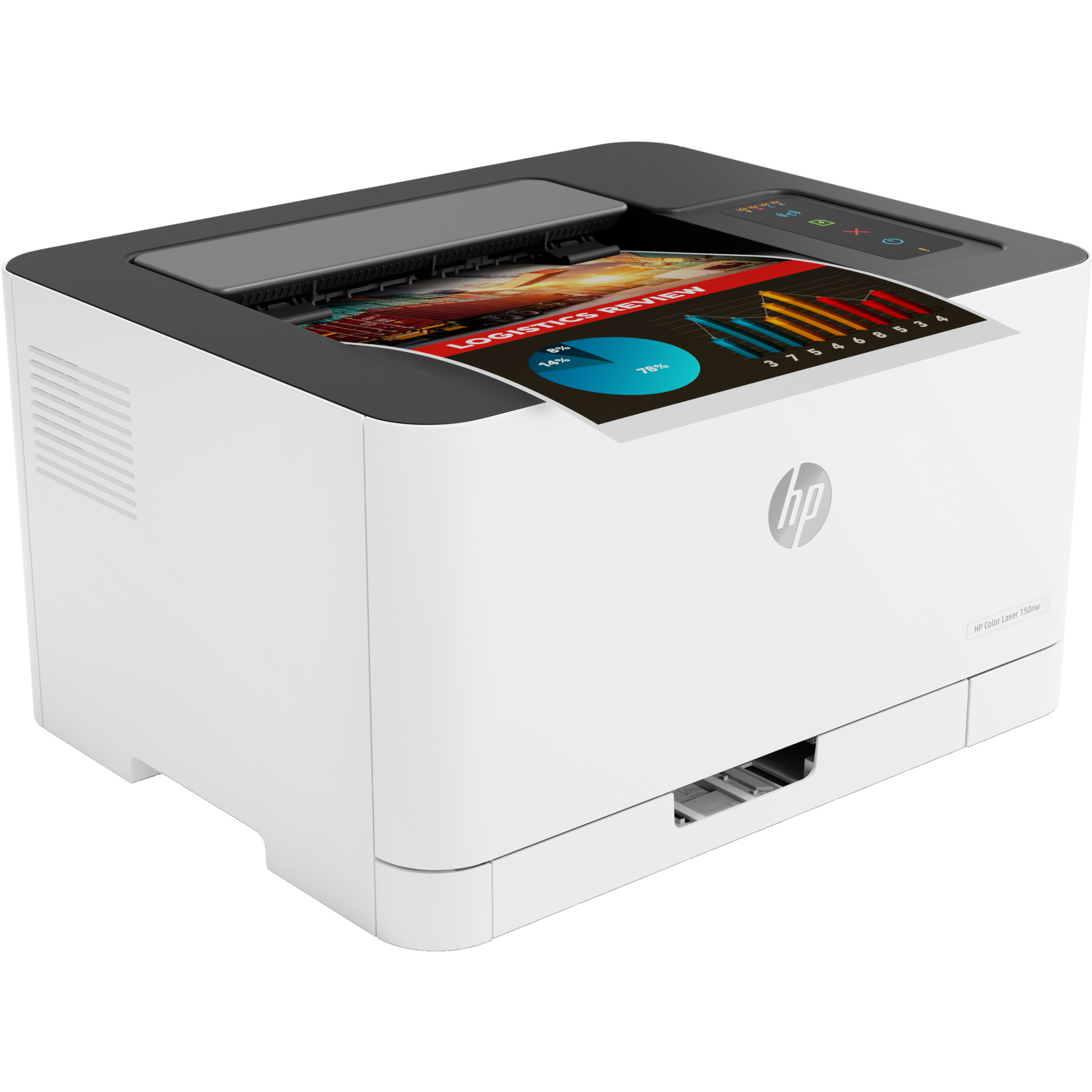 Printer HP Color Laser 150nw Printer, 4ZB95A-5