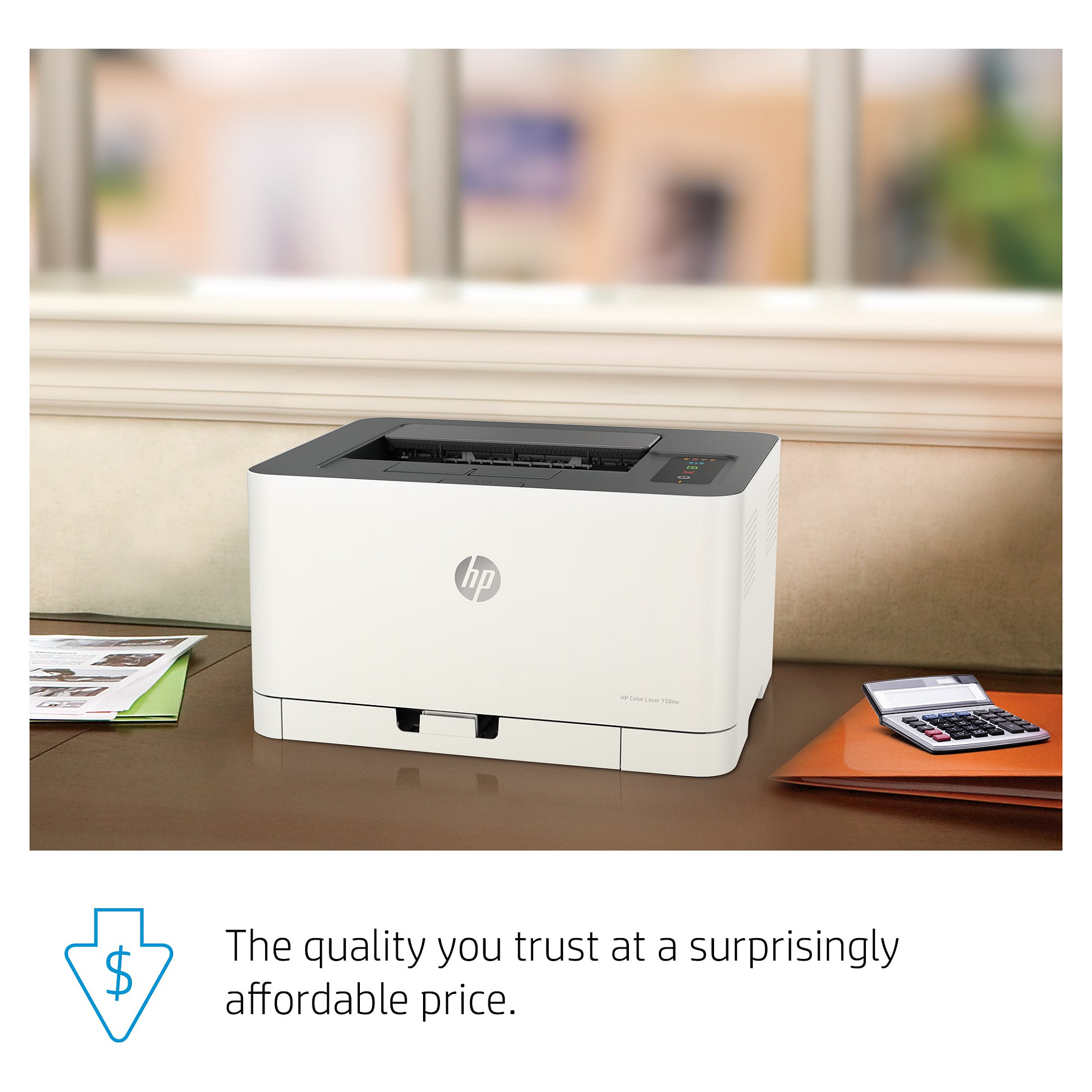 Printer HP Color Laser 150nw Printer, 4ZB95A-27