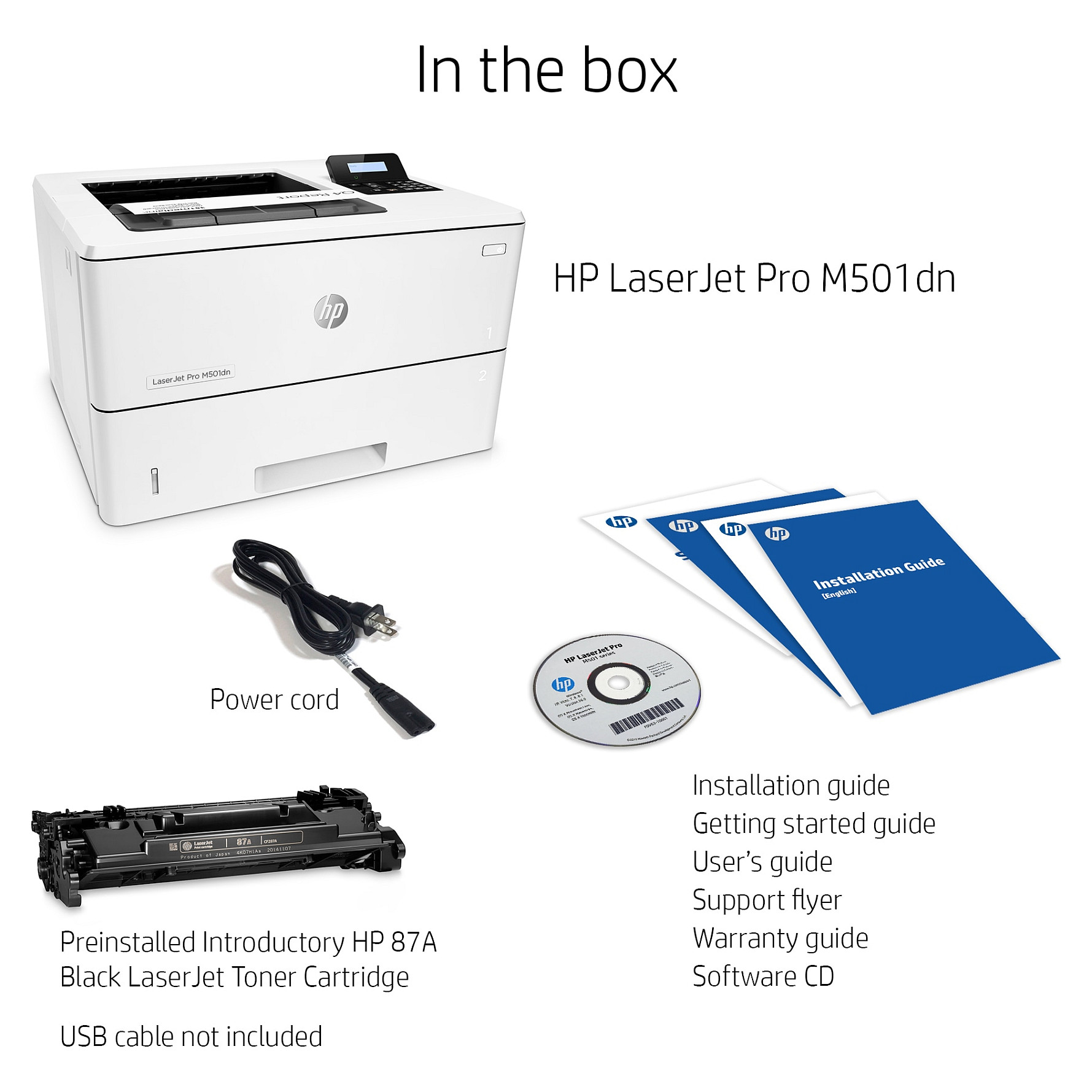 Laserski pisač HP LASERJET PRO M501DN J8H61A (45 str/min, 600 x 600 dpi, 256 MB, USB, Ethernet)-25