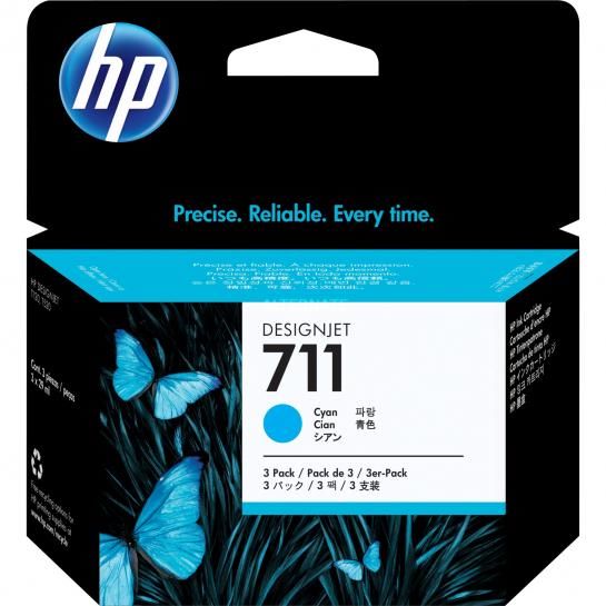 Tinta HP No. 711 plava