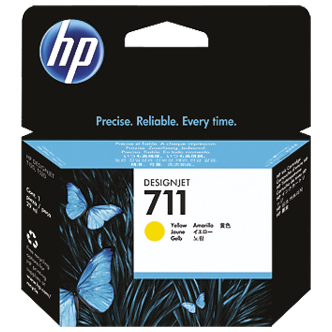 Tinta HP 711 (CZ132A), žuta (29 ml)