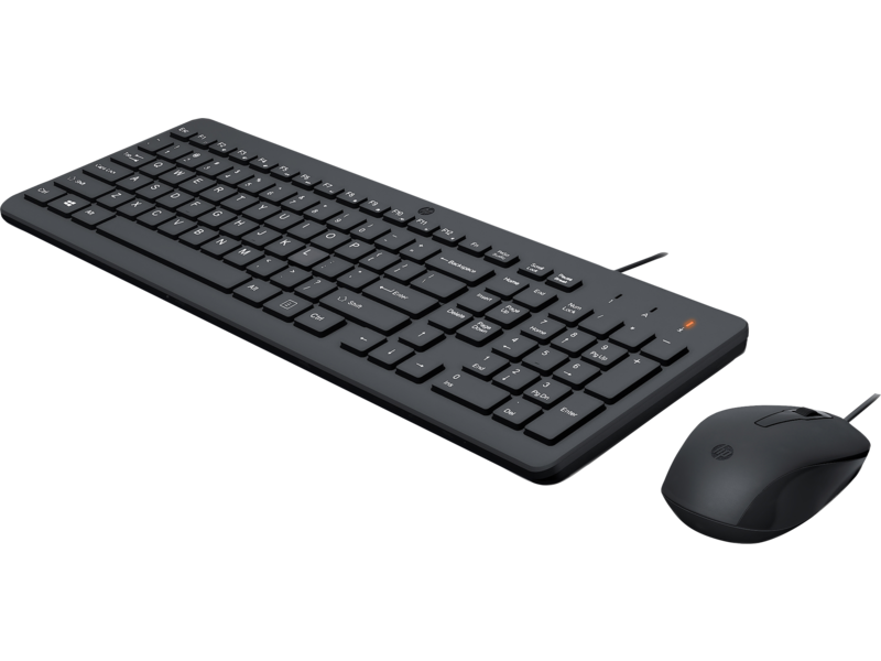 Set tipkovnica i miš HP 150 (žični, usb, internacionalni layout)