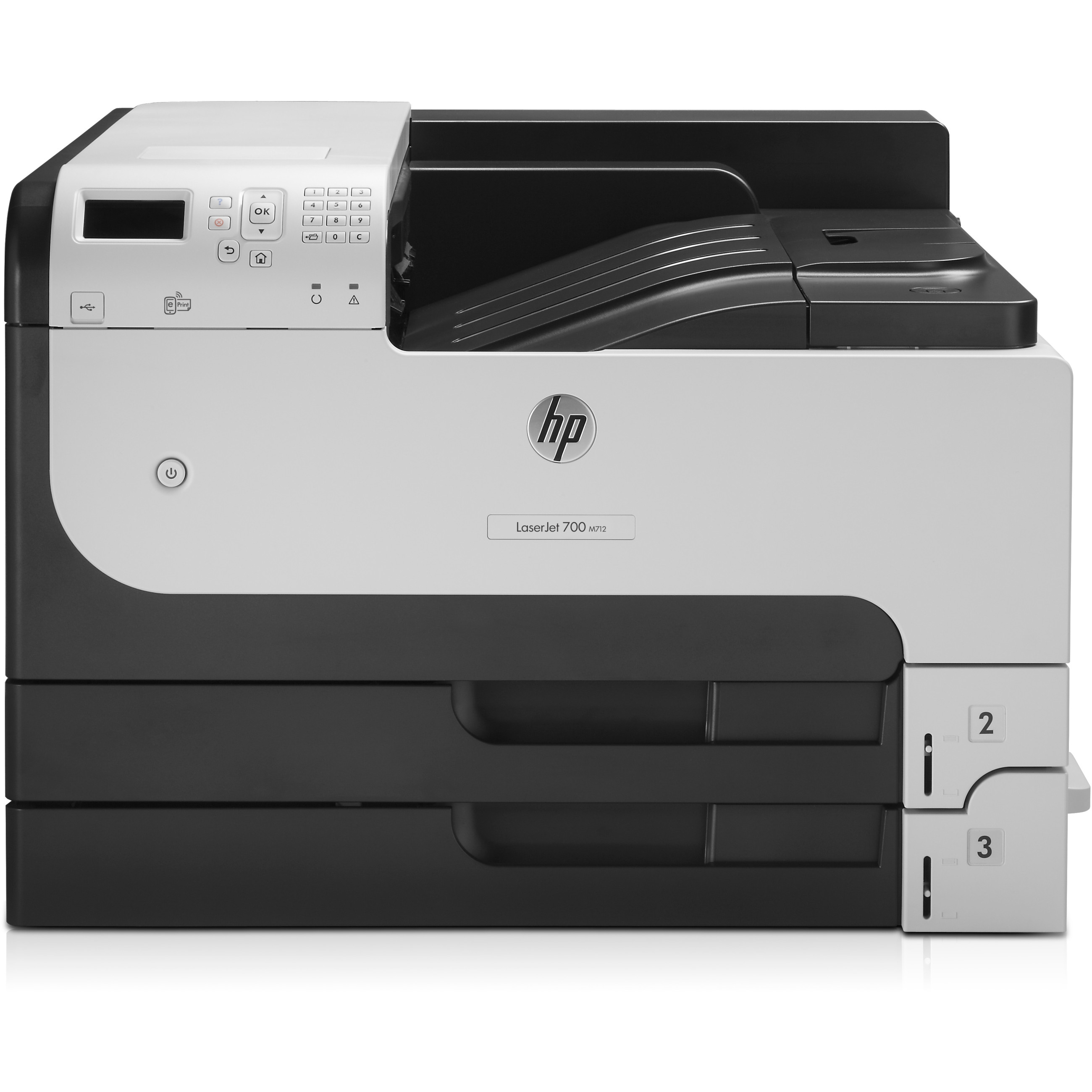 Laserski printer HP LASERJET ENTERPRISE A3 700 M712dn (do 40 str/min, 1200 x 1200 dpi)-1