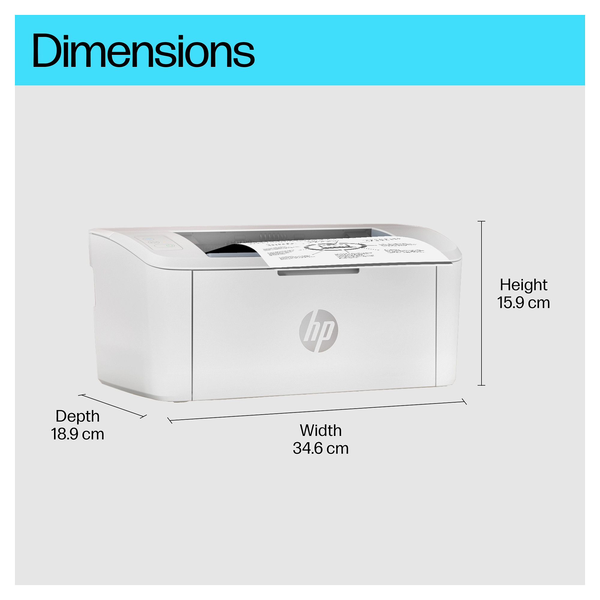 HP LaserJet M110w Printer, 7MD66F-3