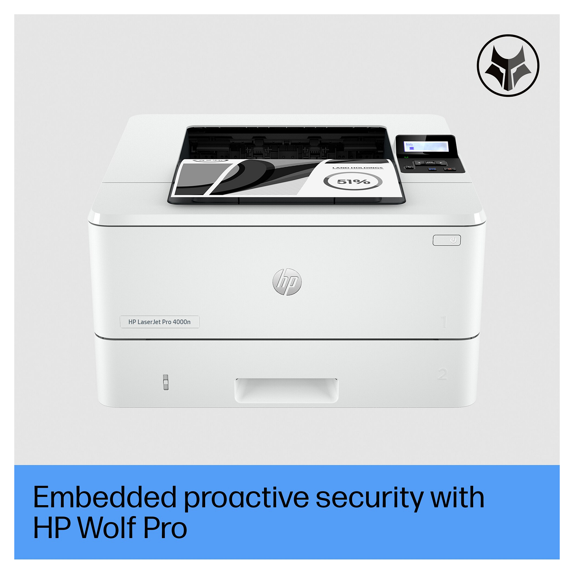 HP LaserJet Pro 4002dn Printer:EUR, 2Z605F-8
