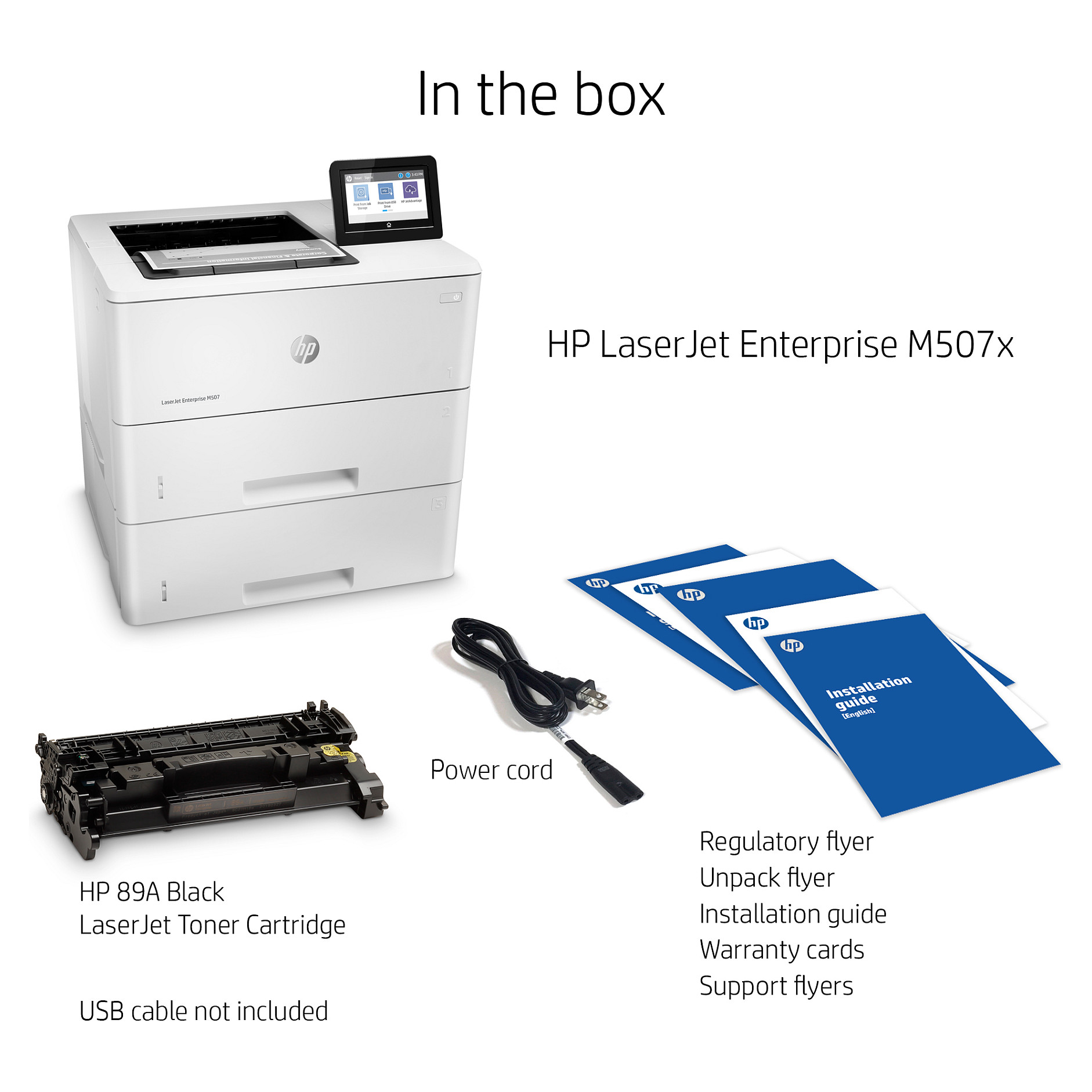 Laserski pisač HP LASERJET ENTERPRISE M507x 1PV88A (do 45 ppm, 1200 x 1200 dpi, 1,5 GB RAM)-25