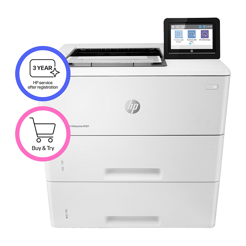 Laserski pisač HP LASERJET ENTERPRISE M507x 1PV88A (do 45 ppm, 1200 x 1200 dpi, 1,5 GB RAM)-28