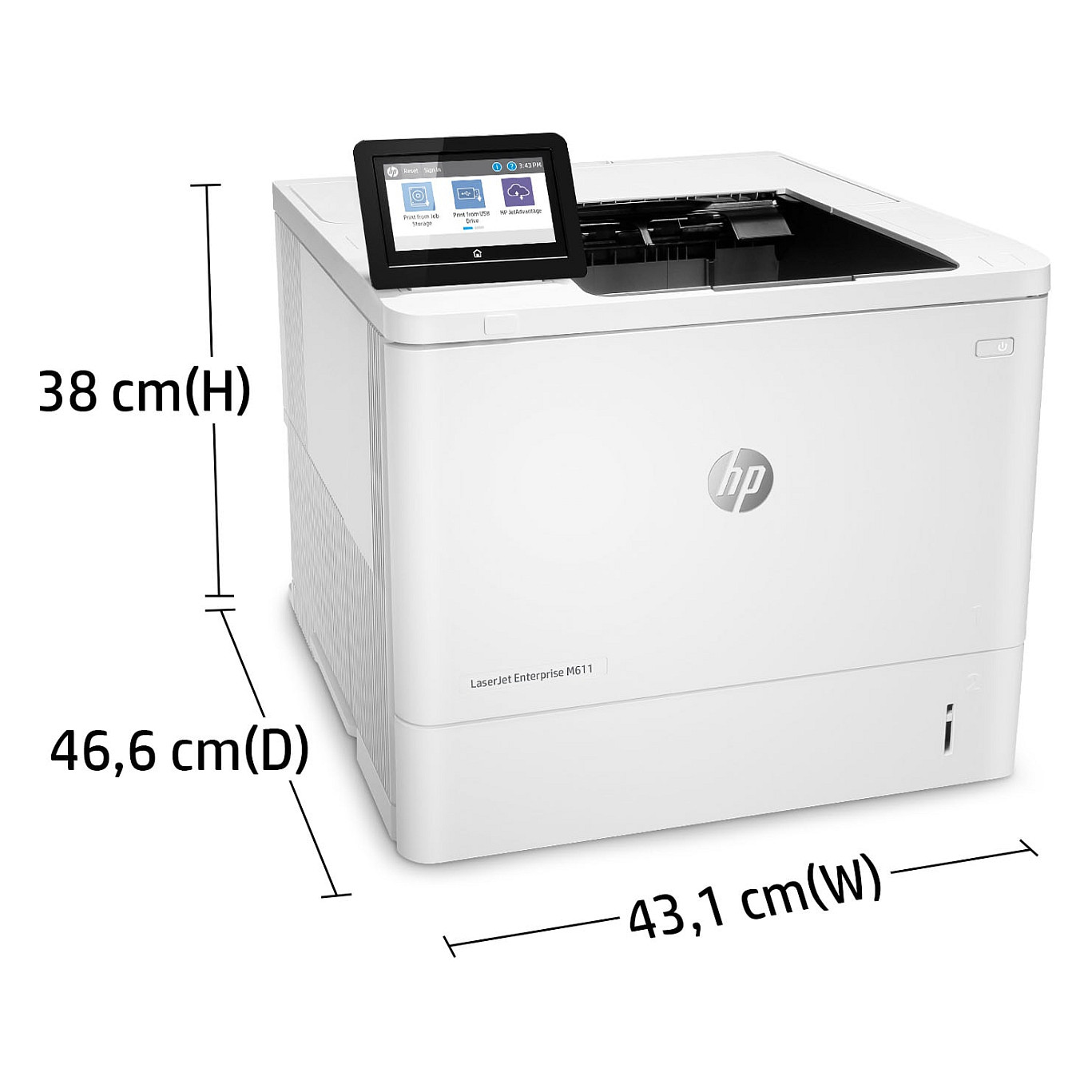 Laserski pisač HP LASERJET ENT M611DN 7PS84A (do 65 ppm, 1200 x 1200 dpi)-23