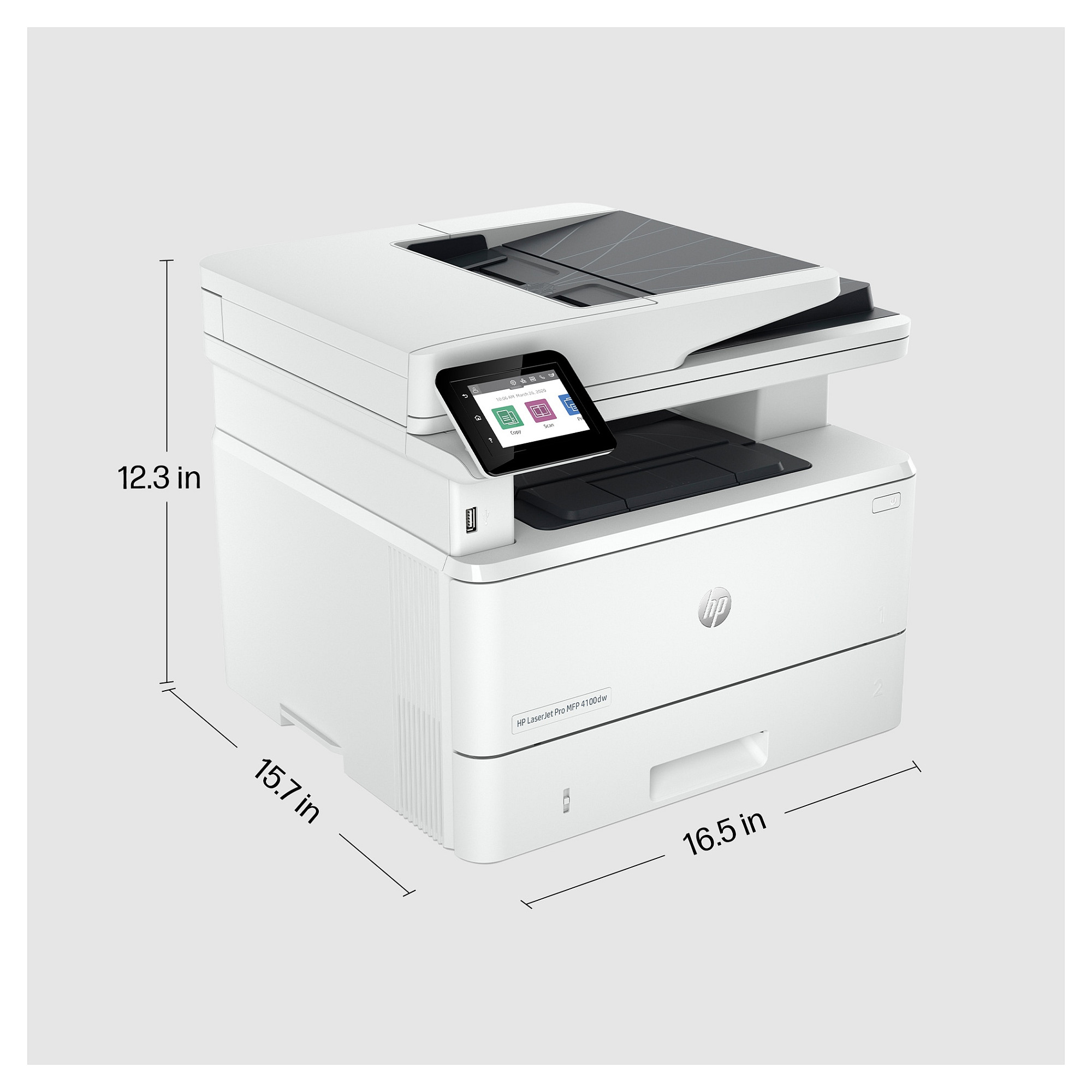 HP LJ Pro MFP 4102dw Printer:EUR, 2Z622F-6