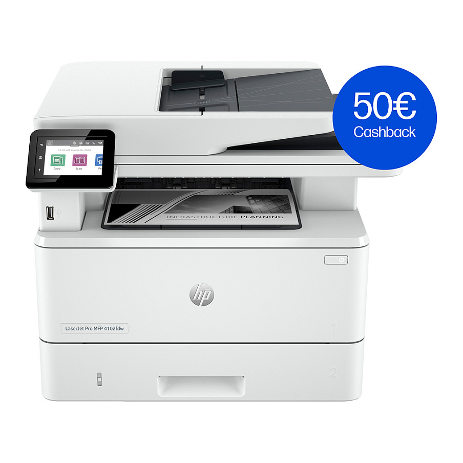 HP LaserJet Pro MFP 4102fdw Printer :EUR, 2Z624F-13