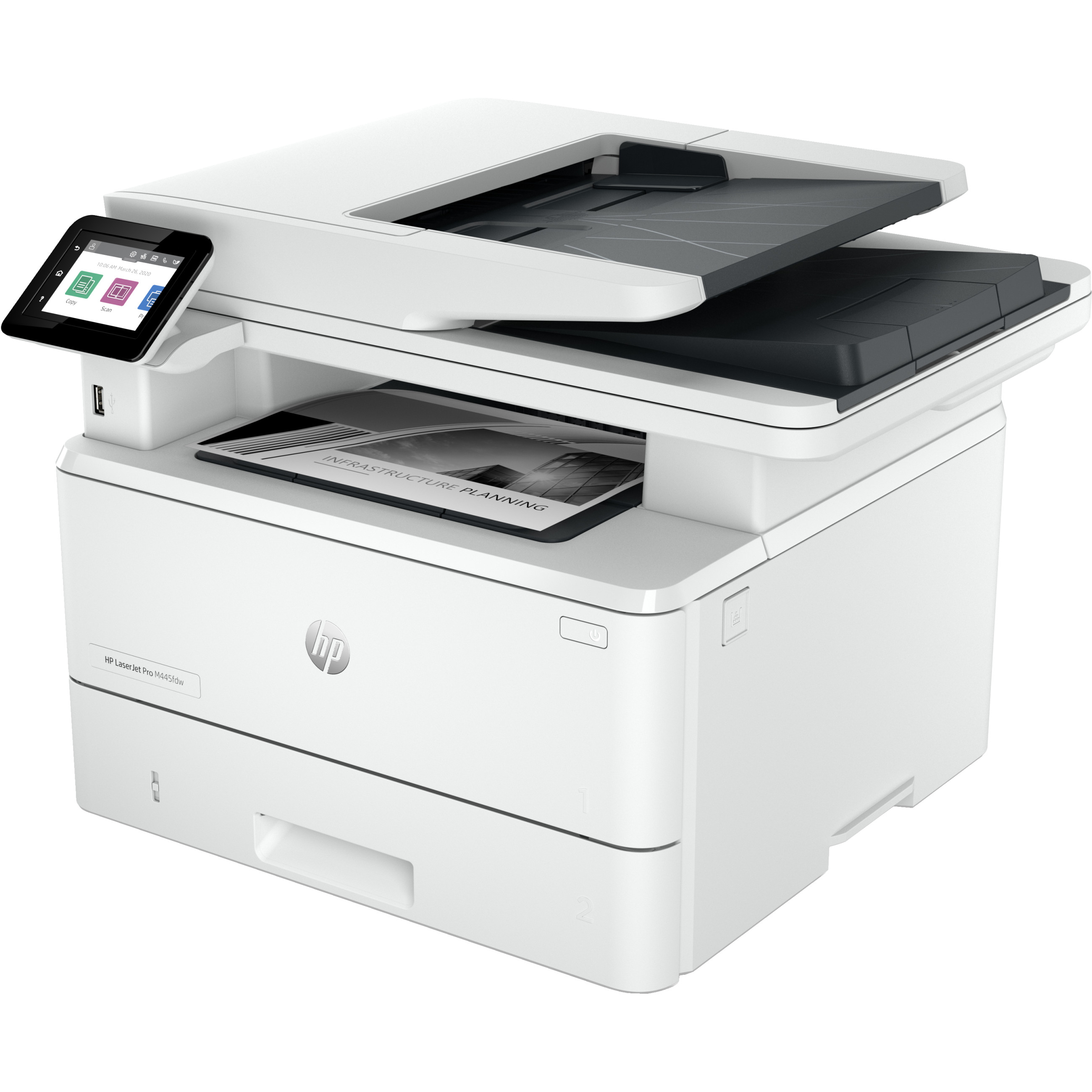 HP LaserJet Pro MFP 4102fdw Printer :EUR, 2Z624F-3