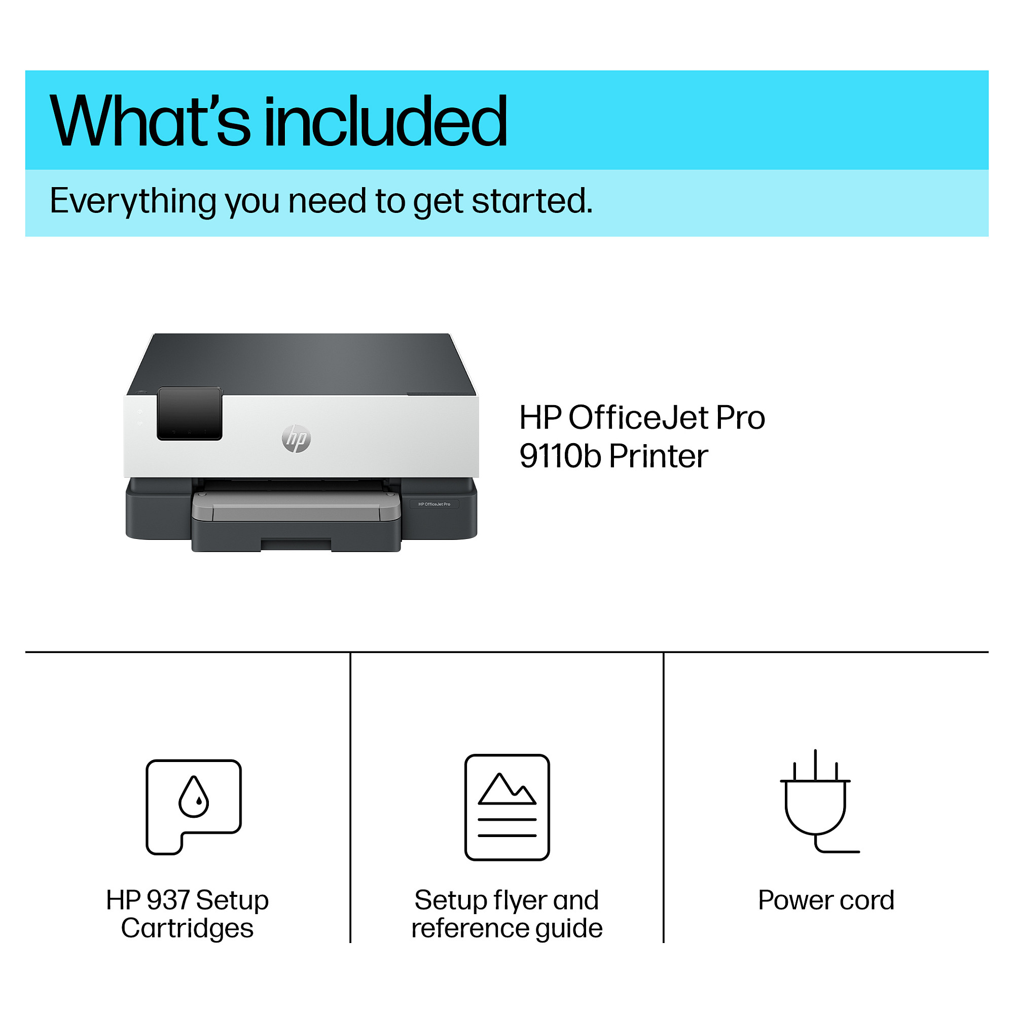 Pisač HP OFFICEJET PRO 9110B (Brzina ispisa 22 str/min crno, 18 str/min u boji, Mjesečni kapacitet do 25 000 stranica, Wi-Fi, USB 2.0)-16