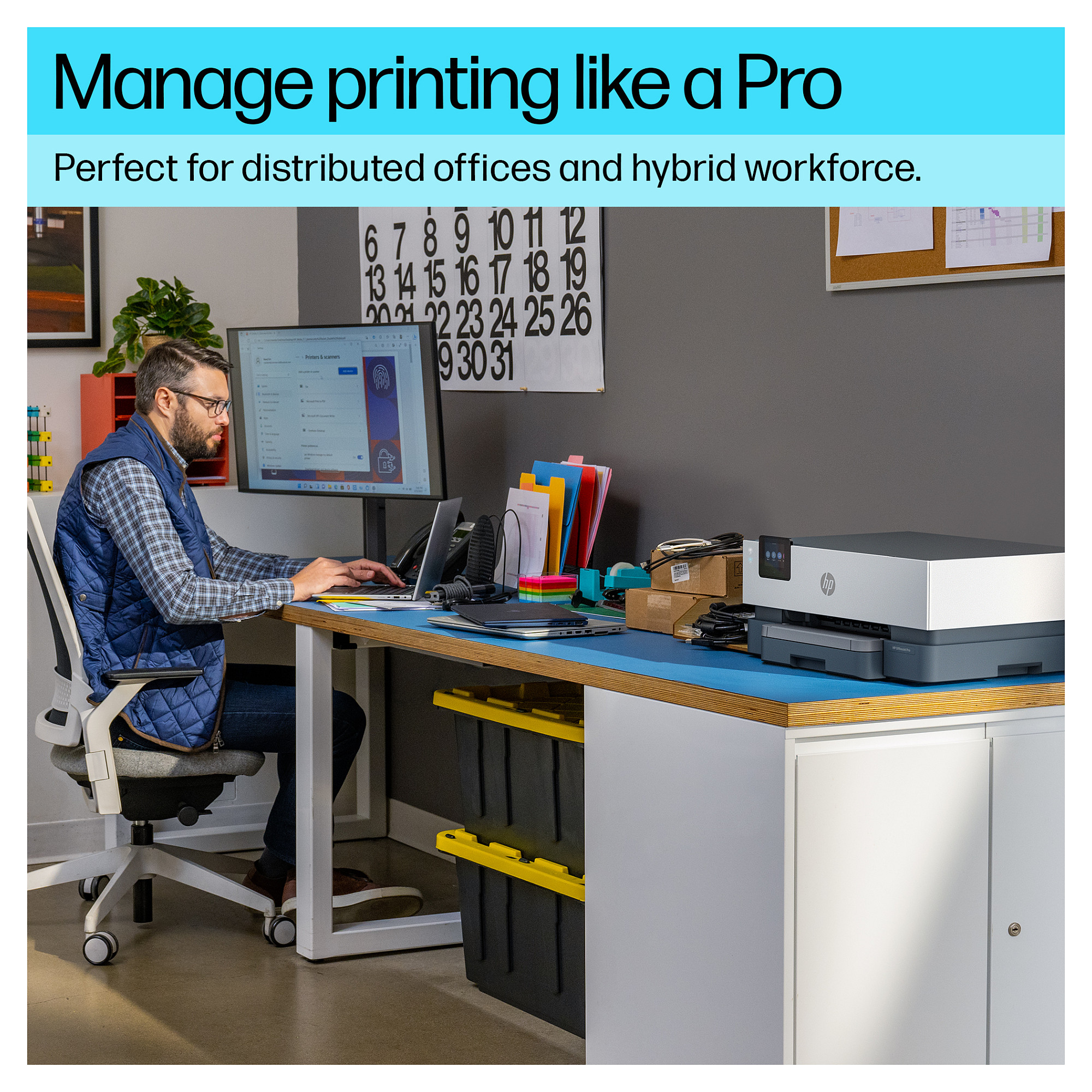 Pisač HP OFFICEJET PRO 9110B (Brzina ispisa 22 str/min crno, 18 str/min u boji, Mjesečni kapacitet do 25 000 stranica, Wi-Fi, USB 2.0)-19