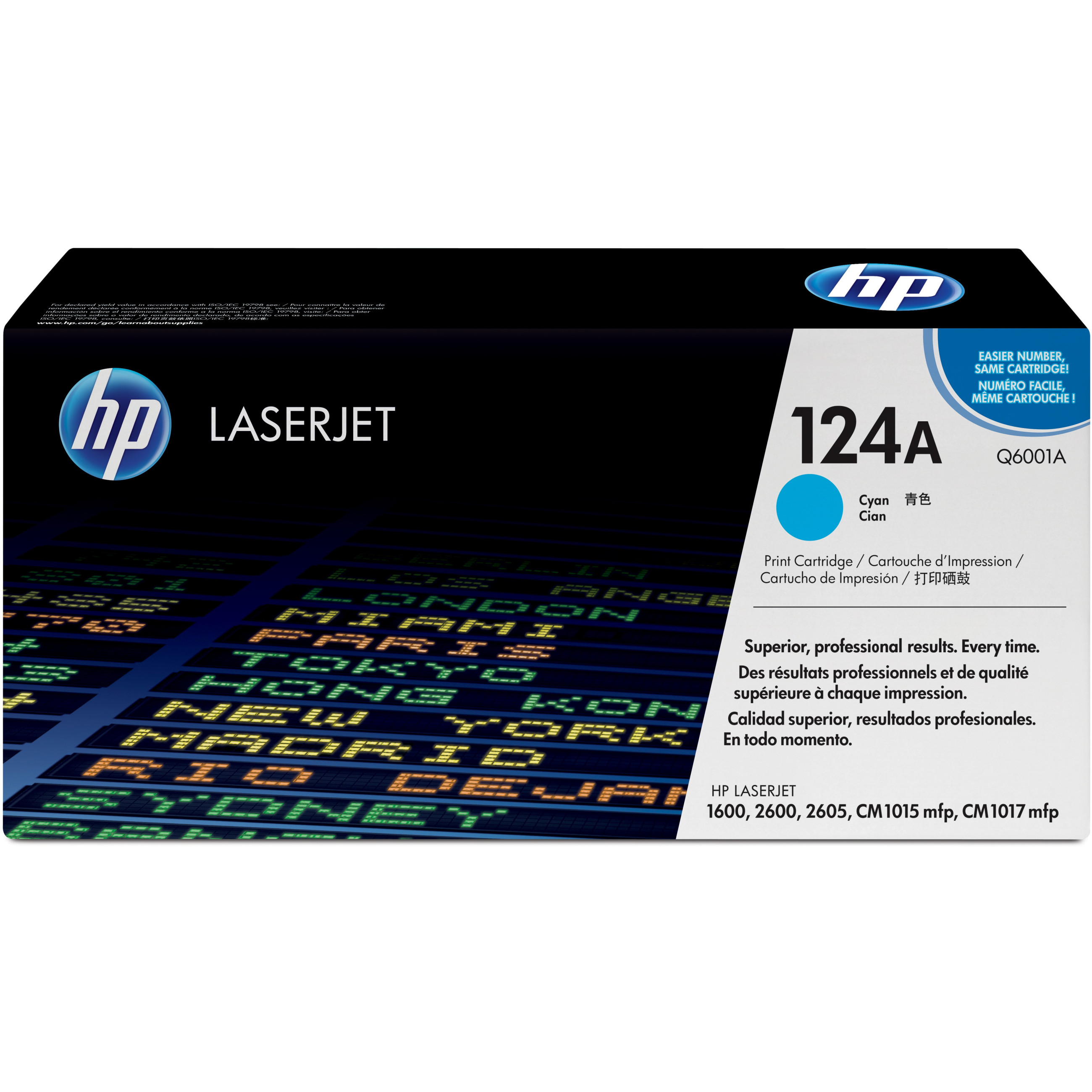 Originalni toner HP 124A (Q6001A) Cijan (2000 stranica)-1