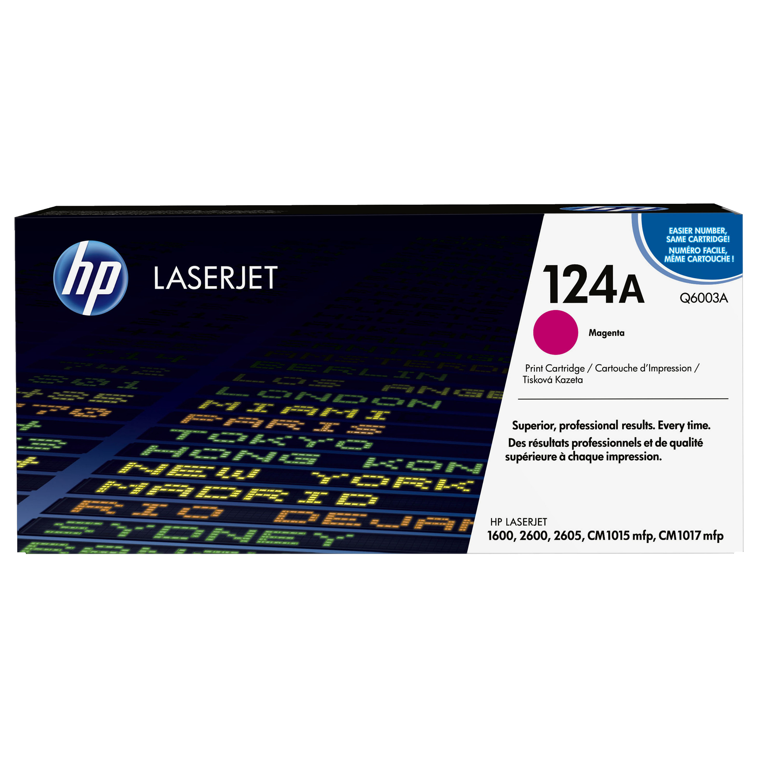 Q6003A HP toner, No.124A, 2000 str, magenta-0
