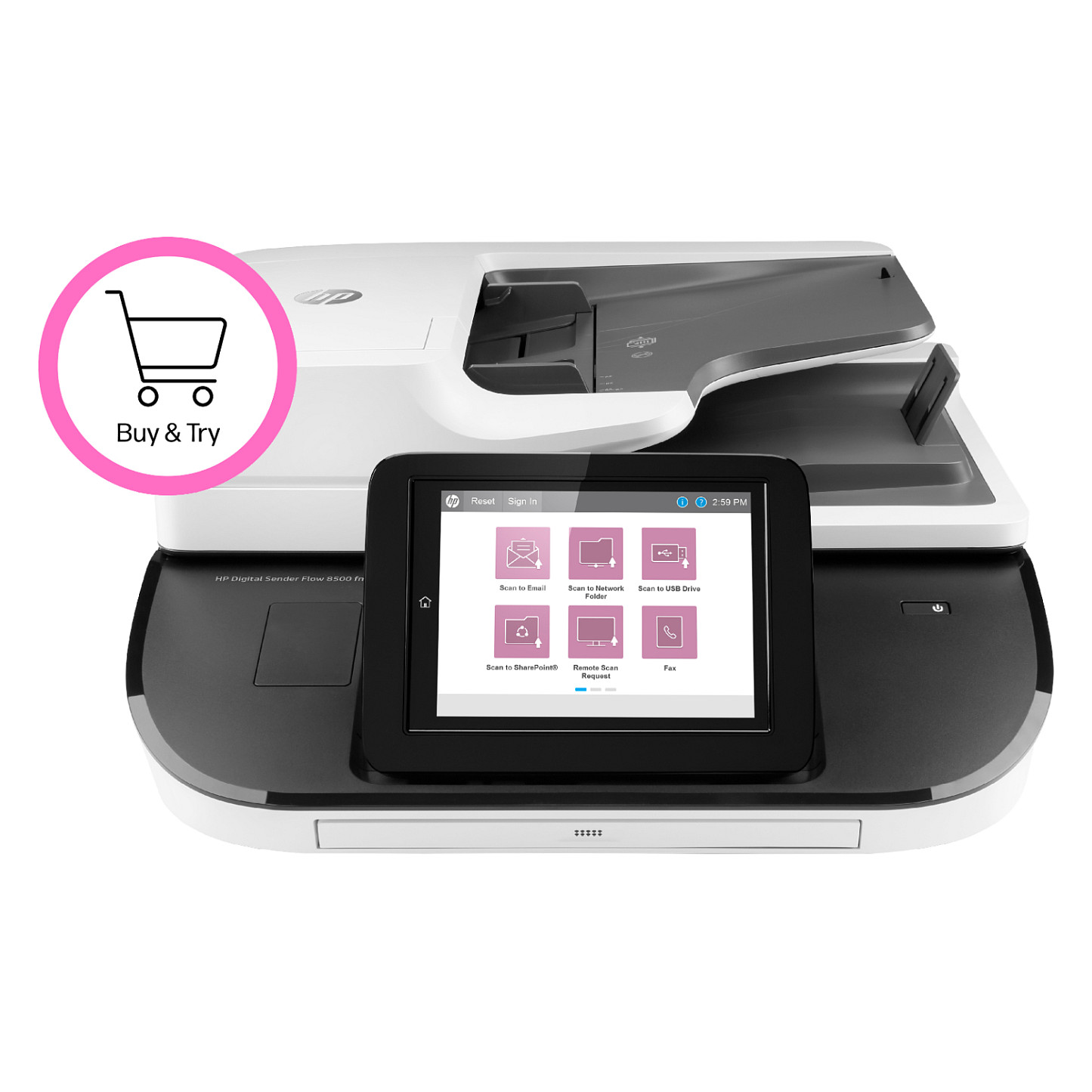 Skener HP Digital Sender Flow 8500 fn2 (ADF, 600 ppi, 100 ppm/200 ipm, 500 GB HDD)-15