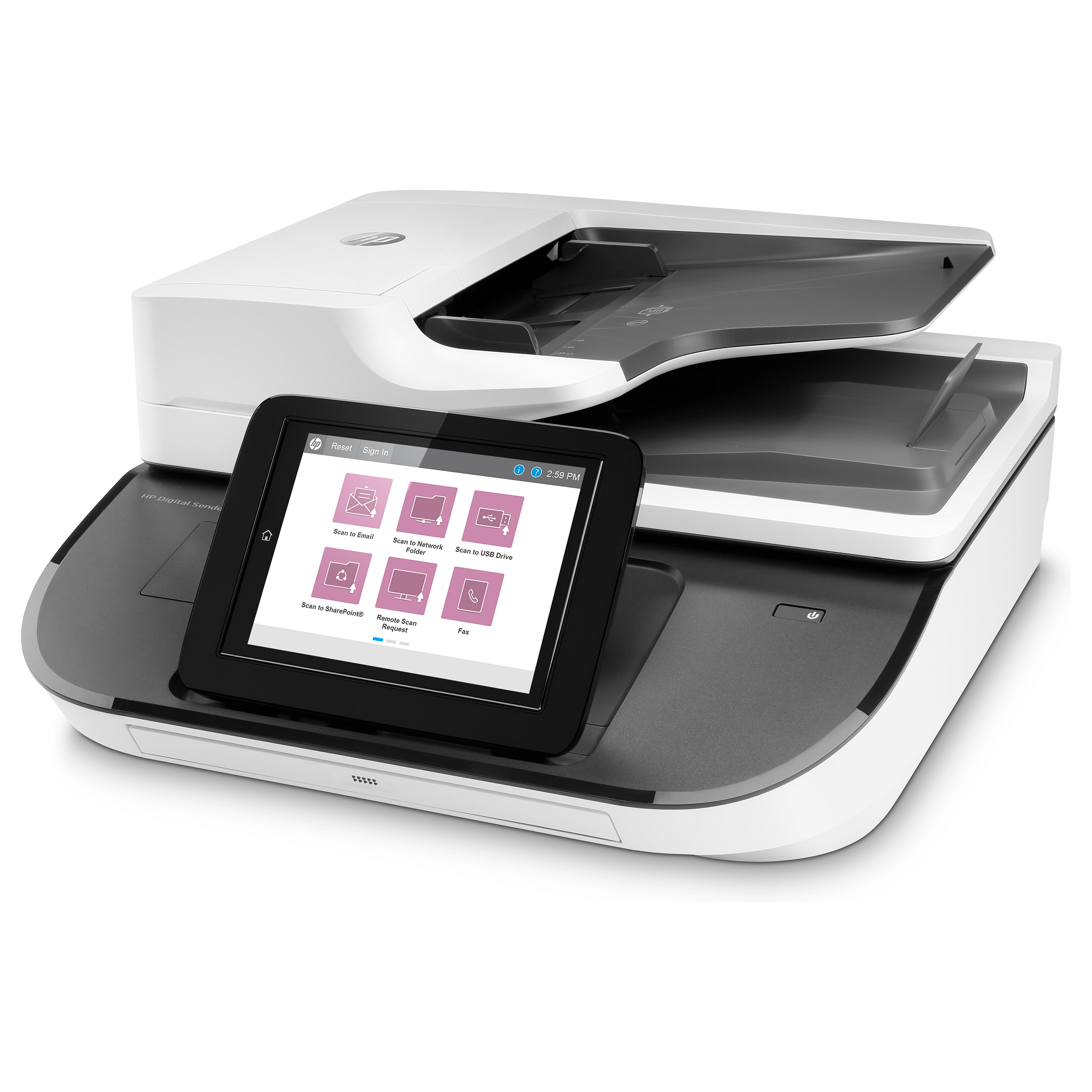 Skener HP Digital Sender Flow 8500 fn2 (ADF, 600 ppi, 100 ppm/200 ipm, 500 GB HDD)-7