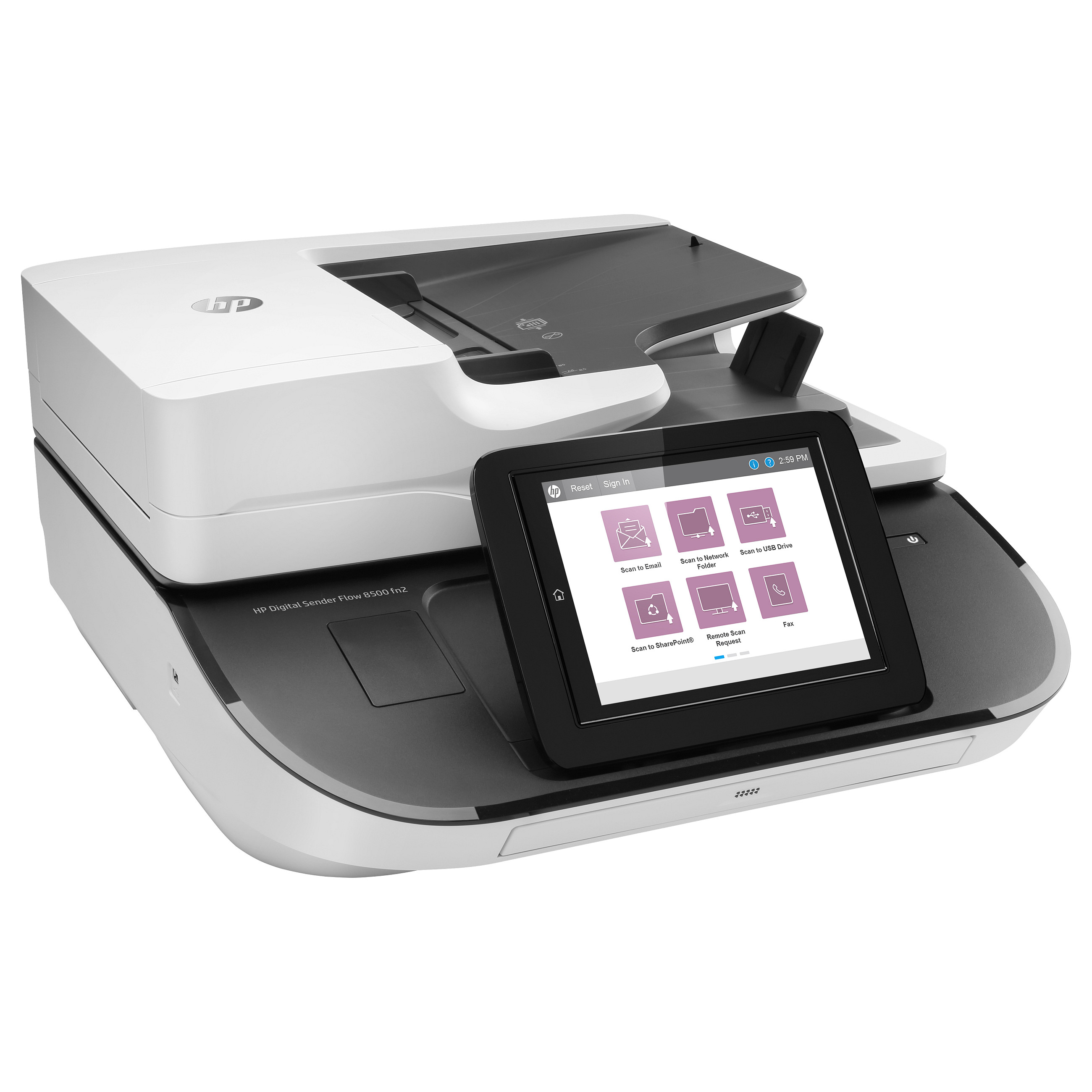 Skener HP Digital Sender Flow 8500 fn2 (ADF, 600 ppi, 100 ppm/200 ipm, 500 GB HDD)-9