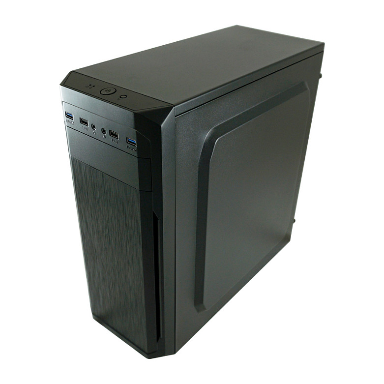 LC-Power LC-7039B-ON crno, bez napaj., U2, U3-8