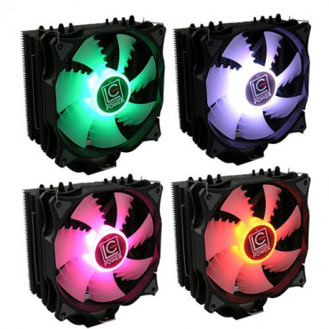 Hladnjak LC-POWER Cosmo Cool LC-CC-120 RGB (58 CFM, 800-1800 rpm, TDP 180W, 4 pin)-0