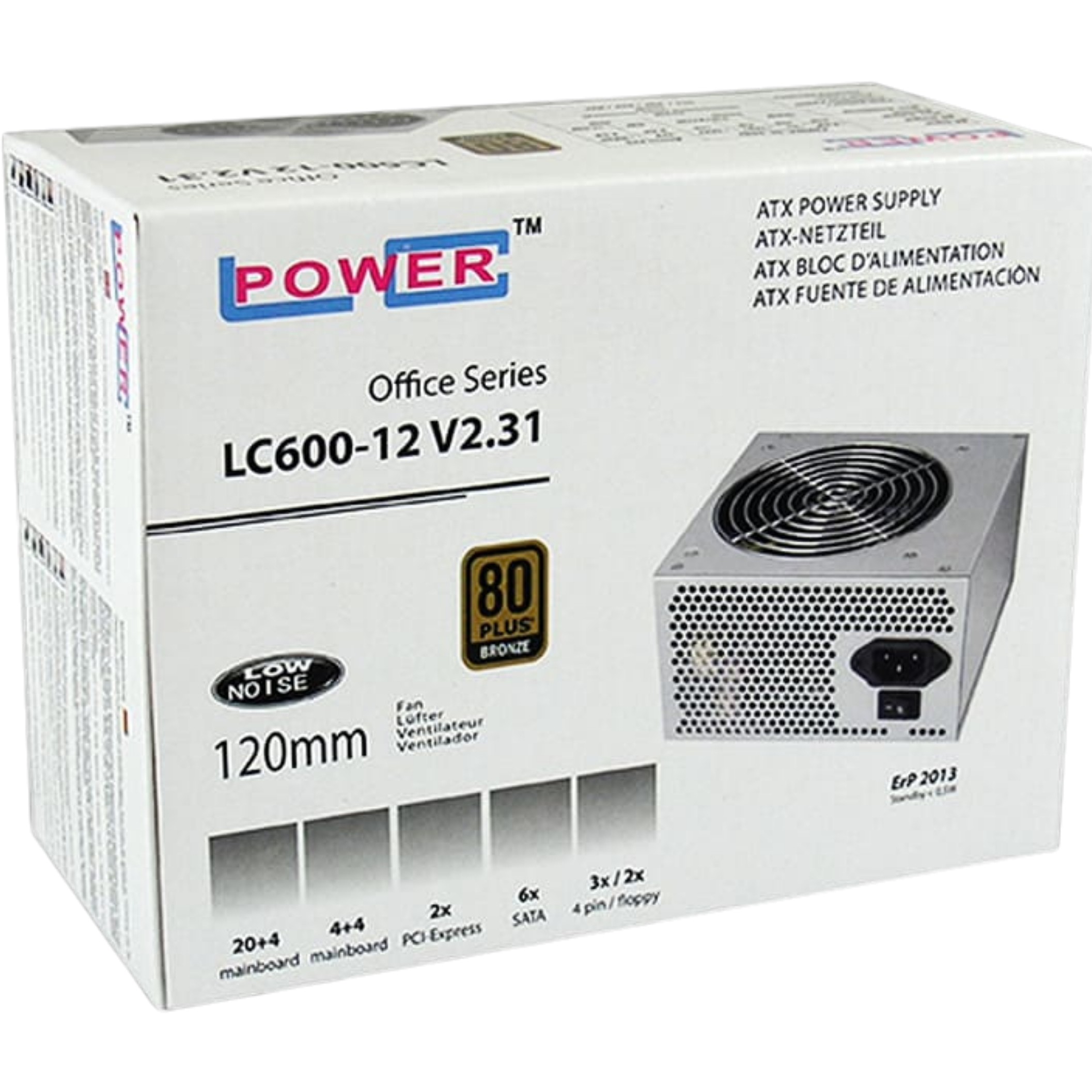 Napajanje LC-POWER LC600-12 V2.31, ATX, 80+Bronze-2