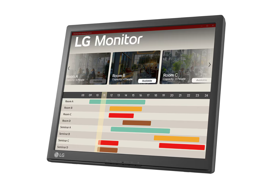 Monitor LG 17BR30T-B LCD touchscreen (1280×1024, TN, VGA, USB, crni)-1