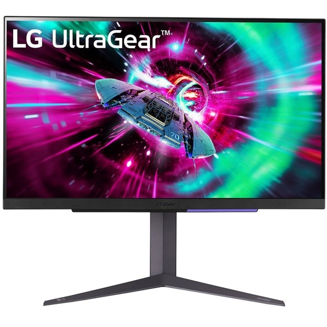 Monitor LG UltraGear 27GR93U-B (27", 4K UHD, IPS, 144Hz, 1ms, HDR400, G-Sync, FreeSync Premium) crni-1