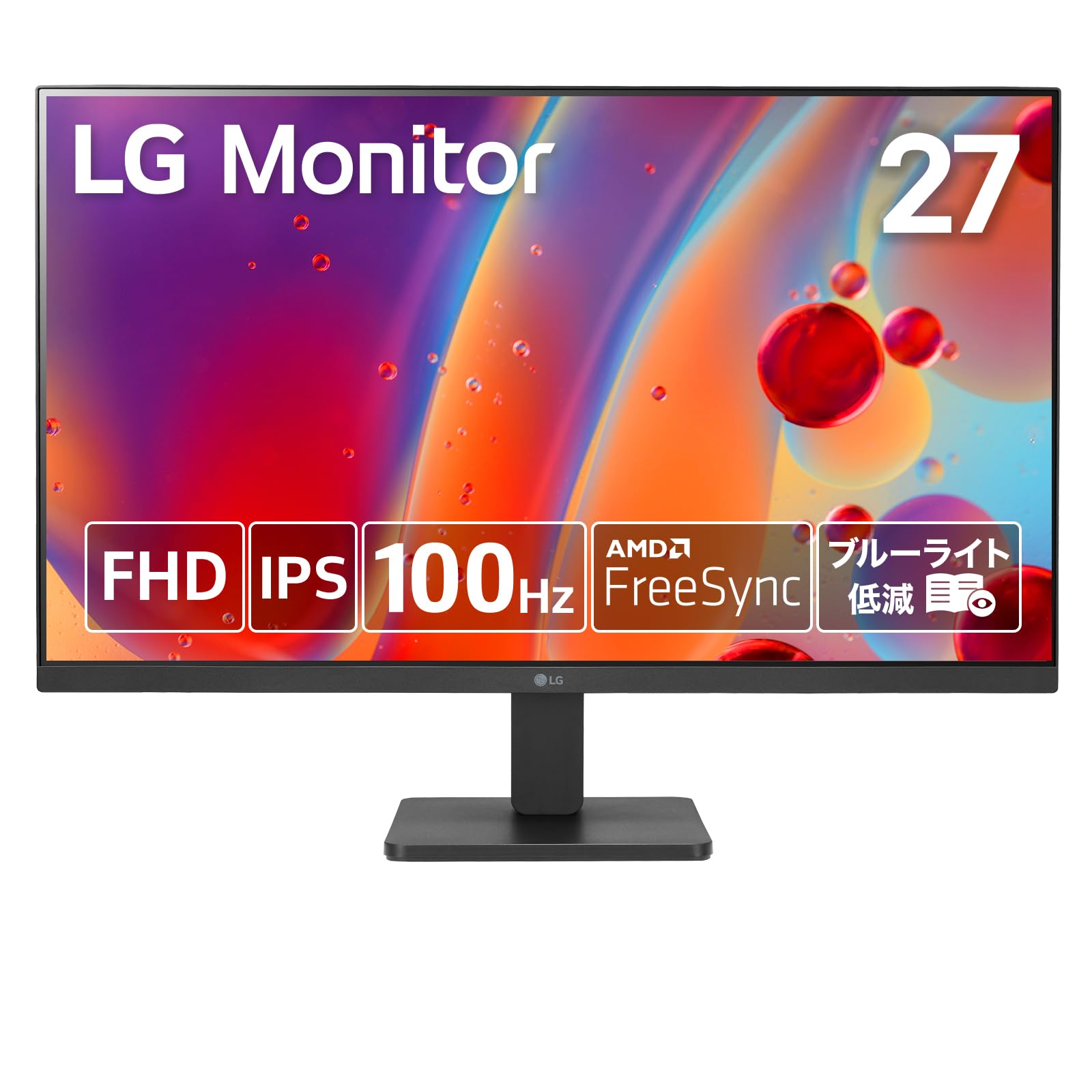 Monitor LG 27" LED IPS 27MR400, VGA, HDMI, 100Hz