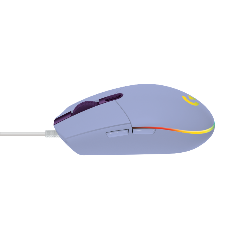 Miš LOGITECH G102 LIGHTSYNC (Lilac, USB, 8000 DPI)-3