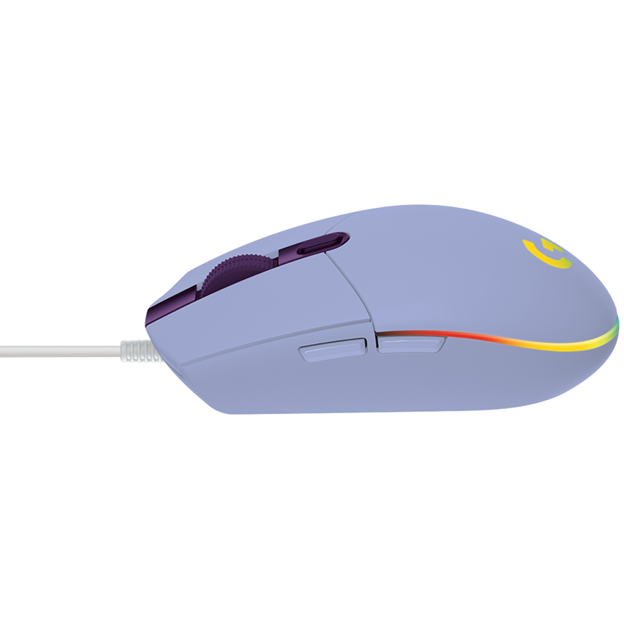 Miš LOGITECH G102 LIGHTSYNC (Lilac, USB, 8000 DPI)-4