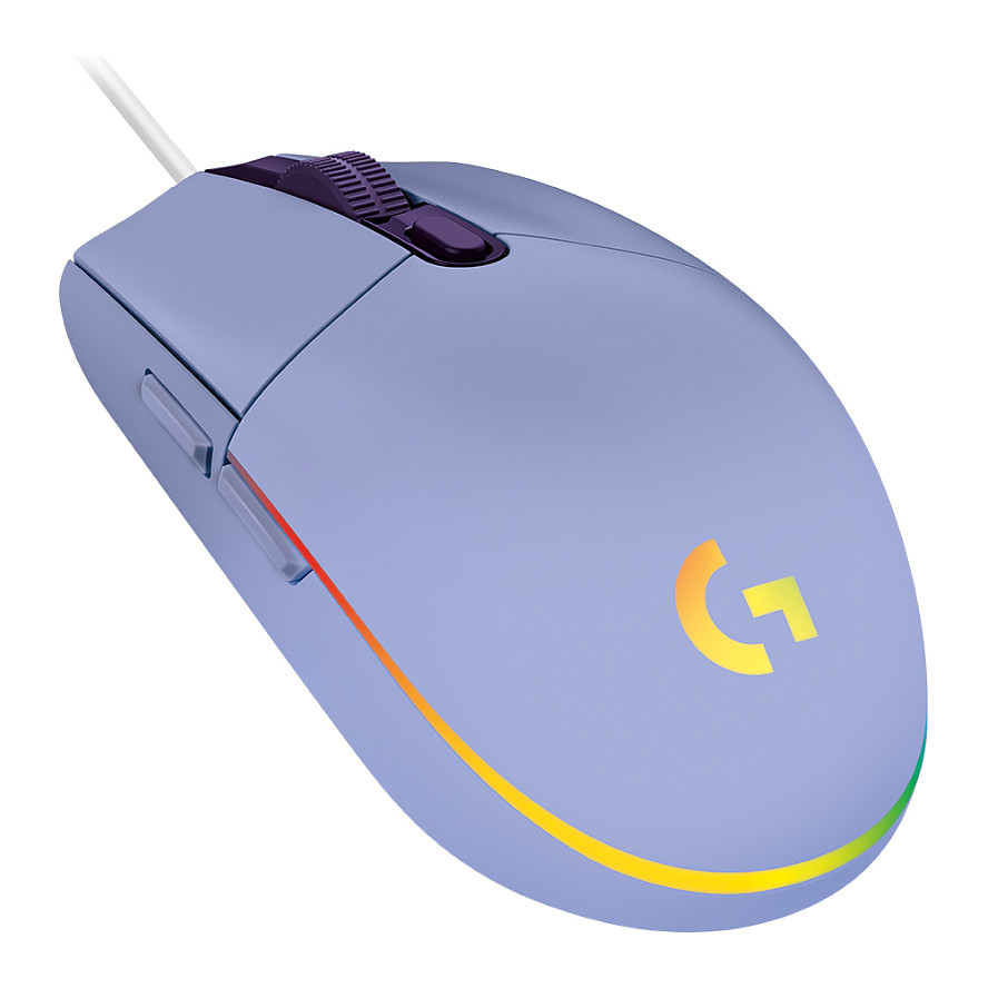 Miš LOGITECH G102 LIGHTSYNC (Lilac, USB, 8000 DPI)-8