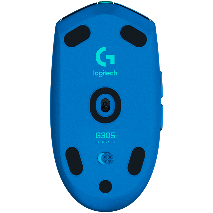 Miš LOGITECH G305 LIGHTSPEED - BLUE - 2.4GHZ/BT - EER2 - G305-6