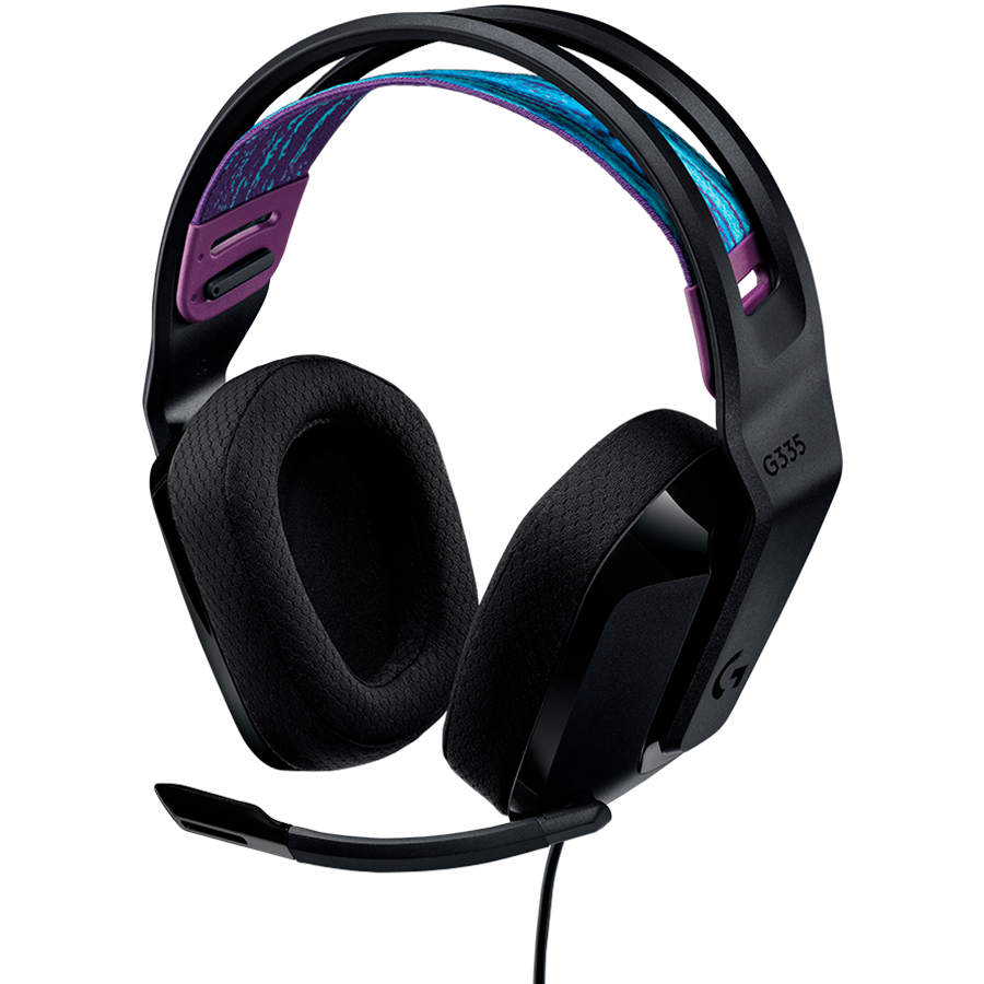 LOGITECH G335 Wired Gaming Headset - crna - 3.5 MM - EMEA - 914-0