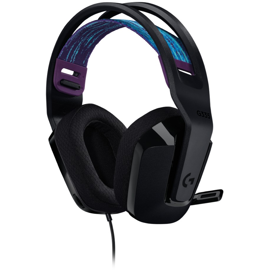 LOGITECH G335 Wired Gaming Headset - crna - 3.5 MM - EMEA - 914-4