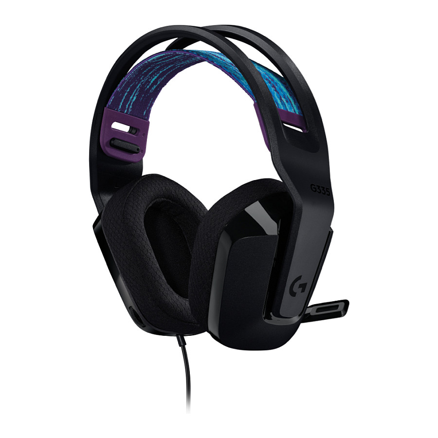 LOGITECH G335 Wired Gaming Headset - crna - 3.5 MM - EMEA - 914-6
