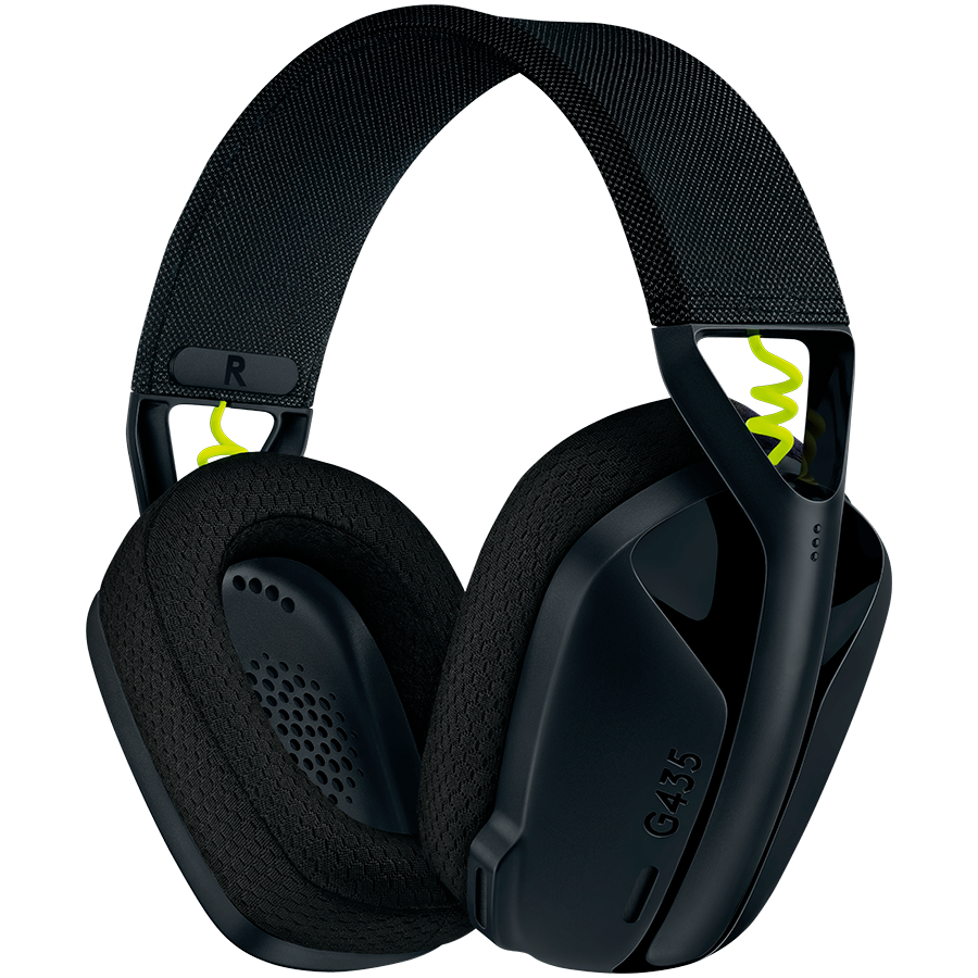 LOGITECH G435 LIGHTSPEED Wireless Gaming Headset - crna - 2.4GHZ - EMEA - 914