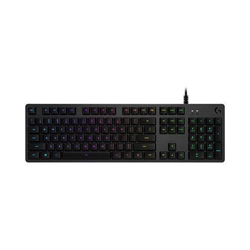 Mehanička gaming tipkovnica LOGITECH G512 CARBON LIGHTSYNC RGB s GX Brown prekidačima - CARBON - US INTL - USB-2