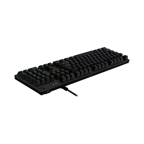 Mehanička gaming tipkovnica LOGITECH G512 CARBON LIGHTSYNC RGB s GX Brown prekidačima - CARBON - US INTL - USB-5