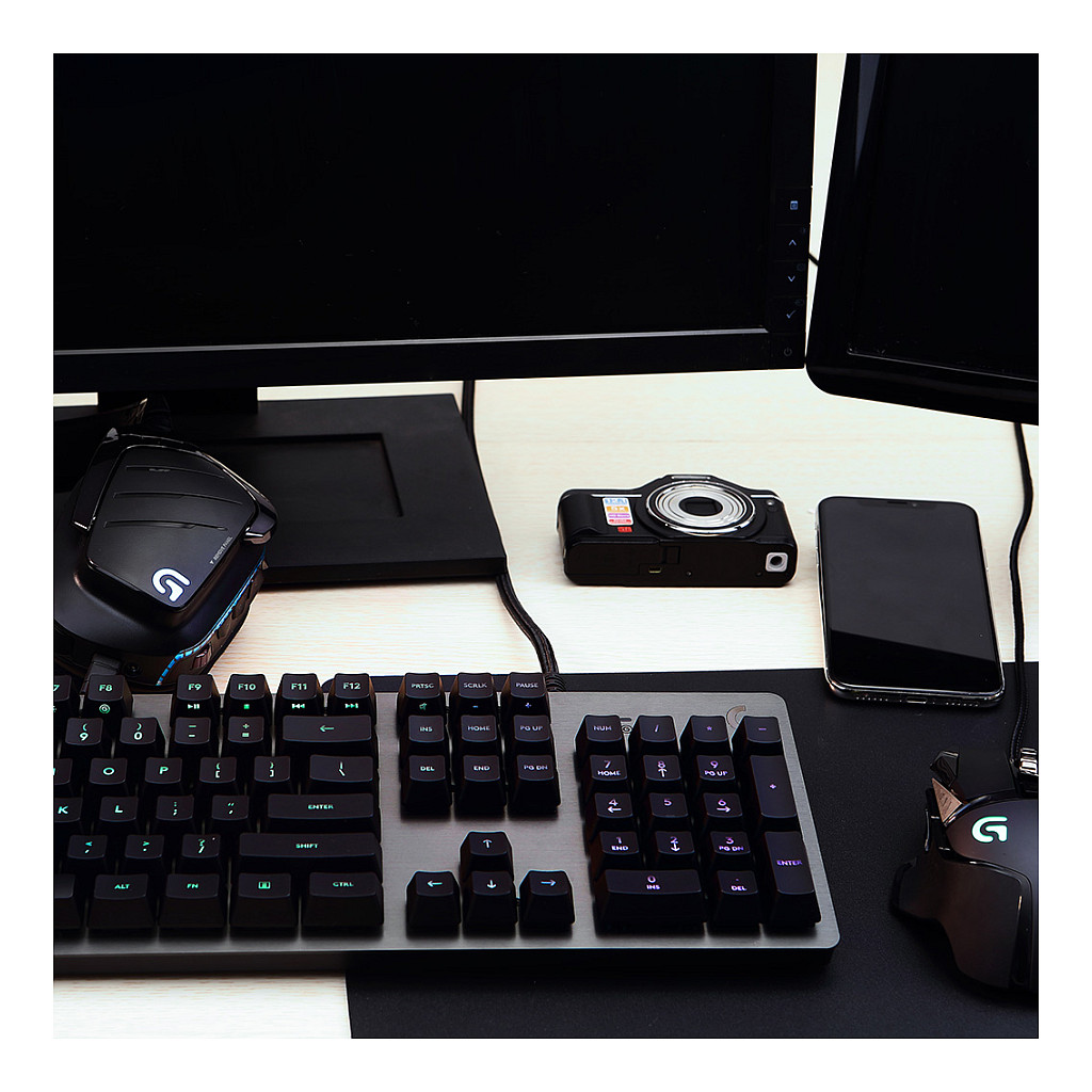 LOGITECH G512 CARBON LIGHTSYNC RGB Mechanical Gaming Keyboard with GX Red switches-CARBON-US INTL-USB-IN-17