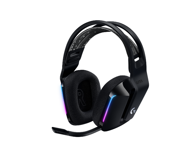 Slušalice LOGITECH G733 LIGHTSPEED RGB Gaming crne (bežične)-2