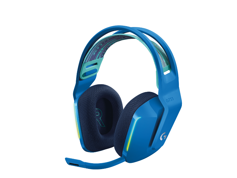 Slušalice s mikrofonom LOGITECH G733 LIGHTSPEED RGB Gaming plave (bežične)-2