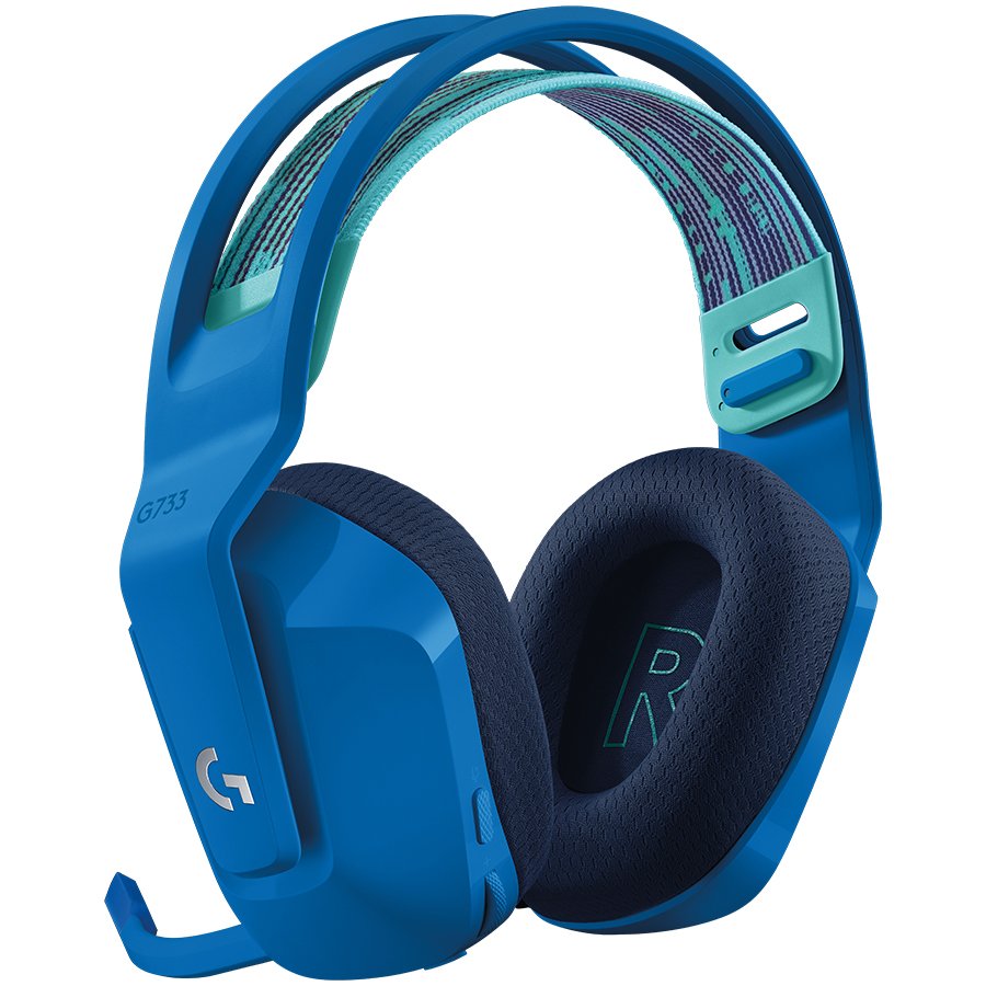 Slušalice s mikrofonom LOGITECH G733 LIGHTSPEED RGB Gaming plave (bežične)-3