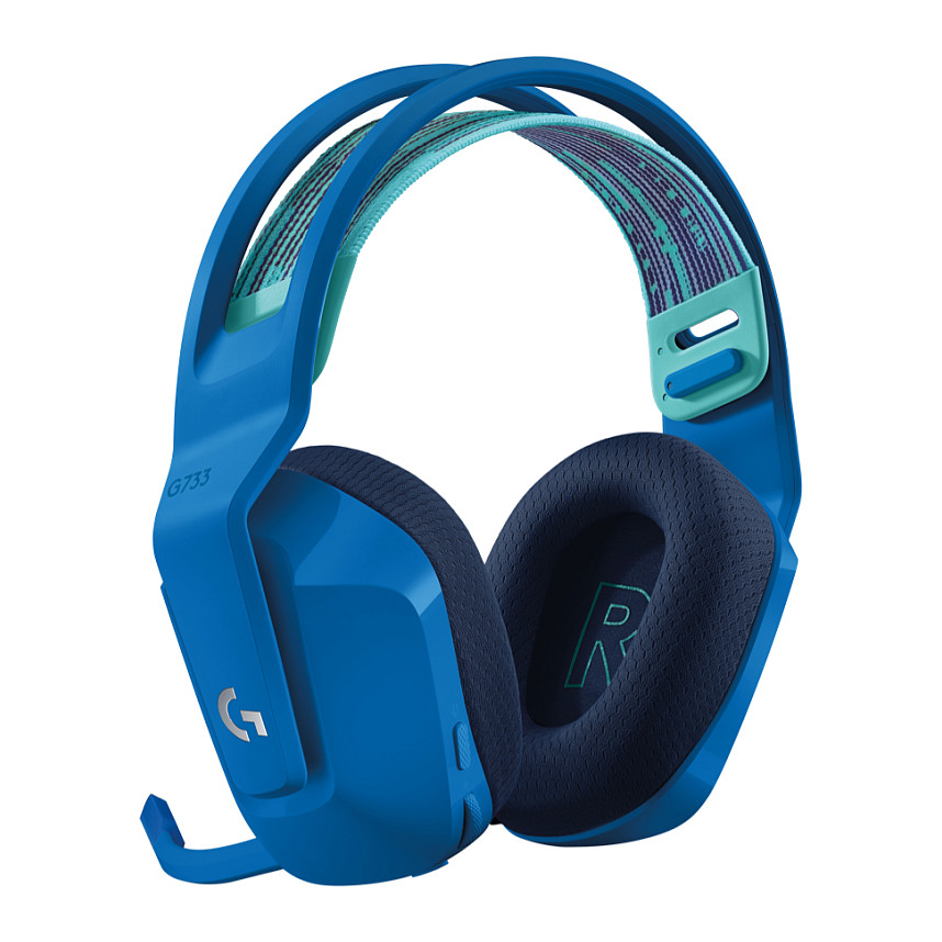 Slušalice s mikrofonom LOGITECH G733 LIGHTSPEED RGB Gaming plave (bežične)-6